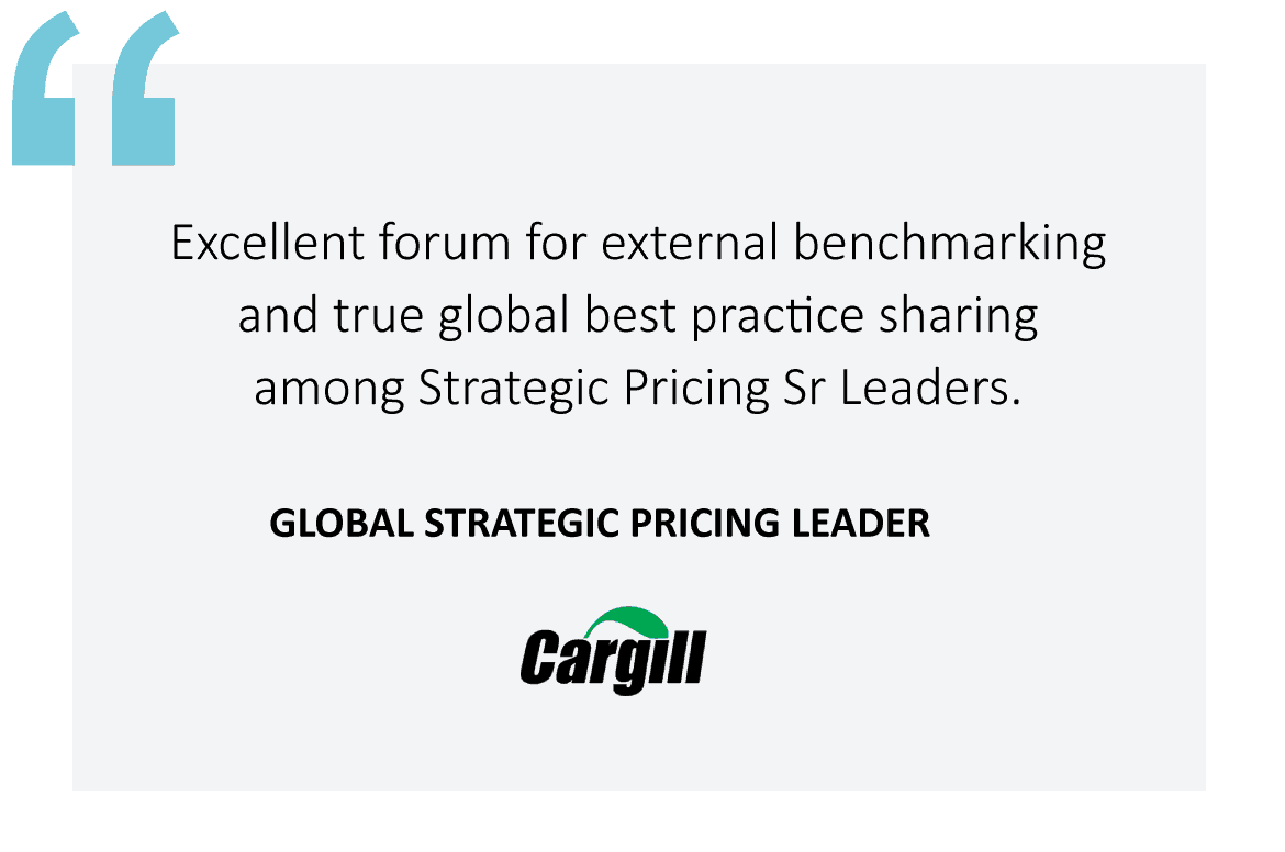 Forum-quote-Cargill1 The Strategic Pricing Management Forum quote Cargill